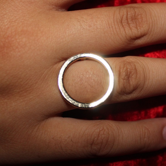 Gold Geo Rings (I Take Offers!) - Picture 5 of 8